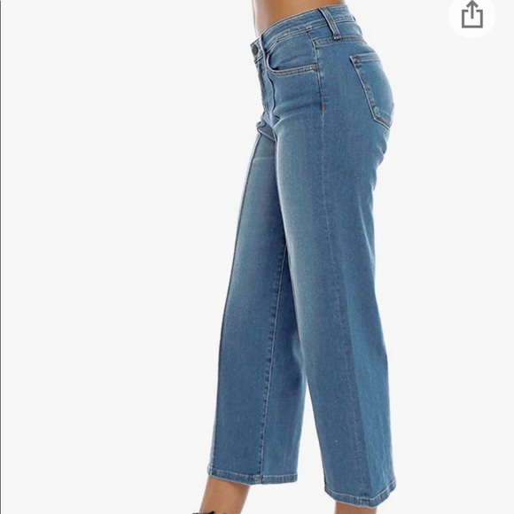 Flying Monkey Blue Flare & Wide Leg Jeans - Picture 9 of 9